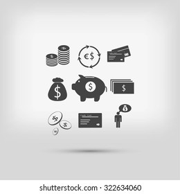 Finance and money icon