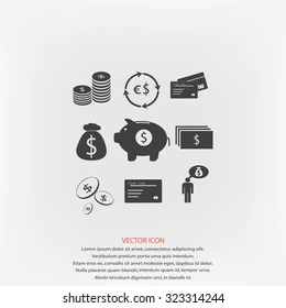 Finance and money icon