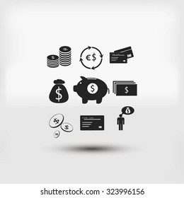 Finance and money icon