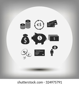 Finance and money icon