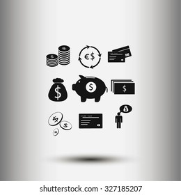 Finance and money icon