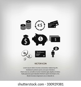 Finance and money icon