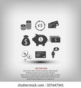 Finance and money icon