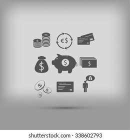Finance and money icon