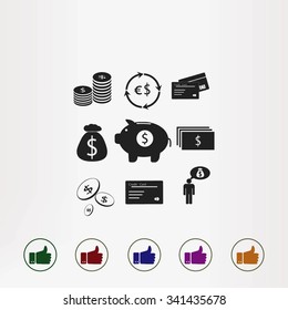 Finance and money icon