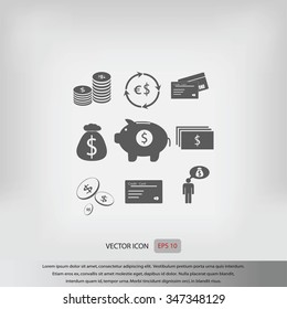 Finance and money icon