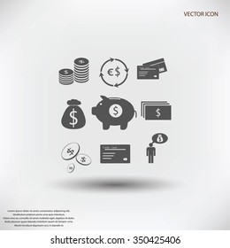 Finance and money icon