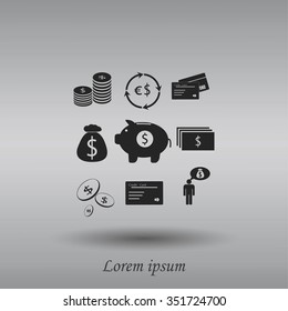 Finance and money icon