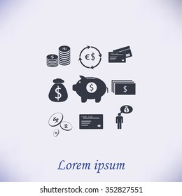 Finance and money icon