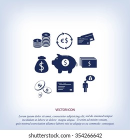 Finance and money icon