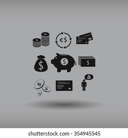 Finance and money icon