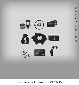 Finance and money icon