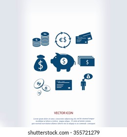 Finance and money icon