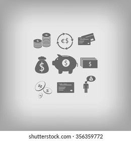 Finance and money icon