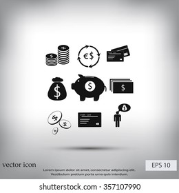 Finance and money icon