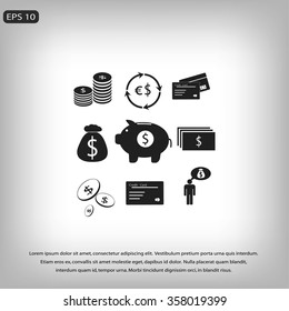 Finance and money icon