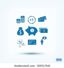 Finance and money icon