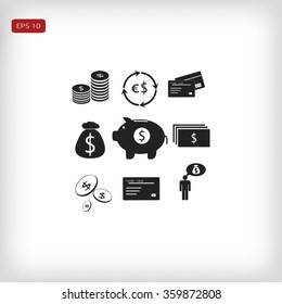 Finance and money icon