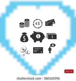 Finance and money icon