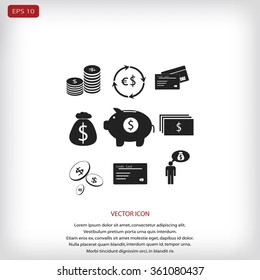 Finance and money icon