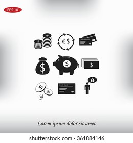 Finance and money icon