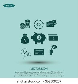 Finance and money icon
