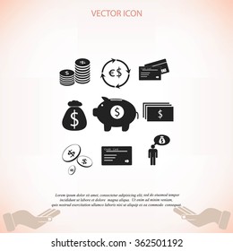 Finance and money icon