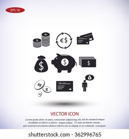 Finance and money icon