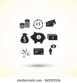 Finance and money icon