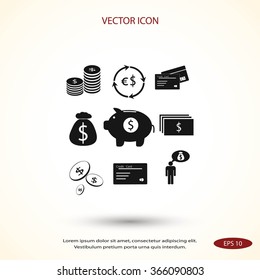 Finance and money icon