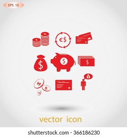 Finance and money icon