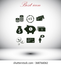 Finance and money icon