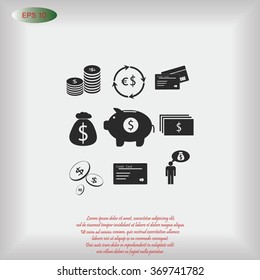 Finance and money icon