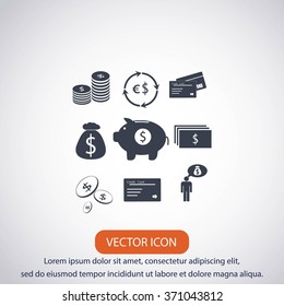 Finance and money icon