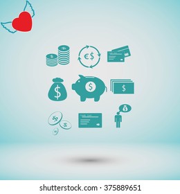 Finance and money icon