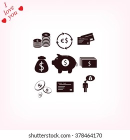 Finance and money icon