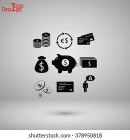 Finance and money icon
