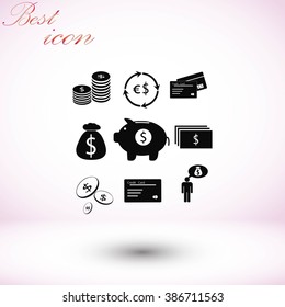 Finance and money icon