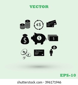 Finance and money icon
