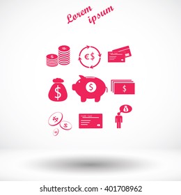 Finance and money icon