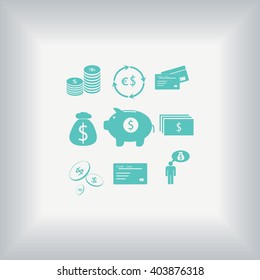 Finance and money icon