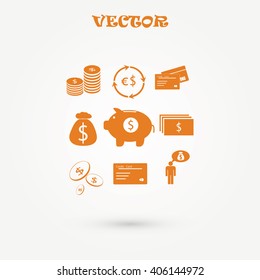 Finance and money icon