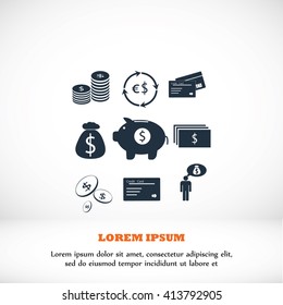 Finance and money icon