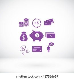 Finance and money icon