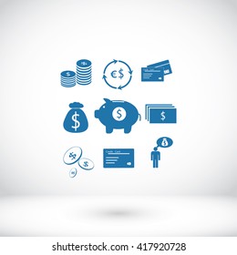 Finance and money icon