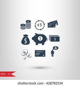 Finance and money icon