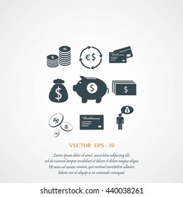 Finance and money icon