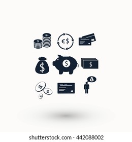Finance and money icon