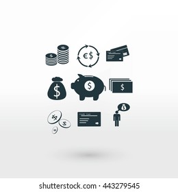 Finance and money icon