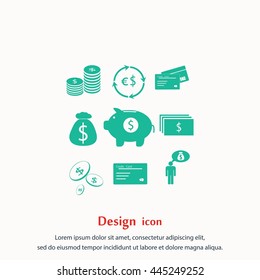 Finance and money icon